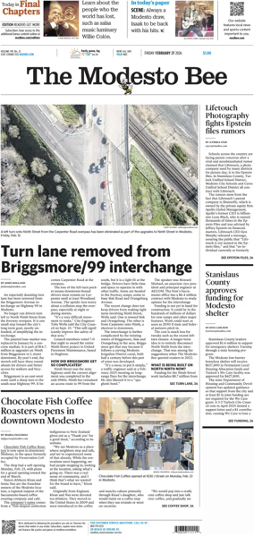 Cover of The Modesto Bee