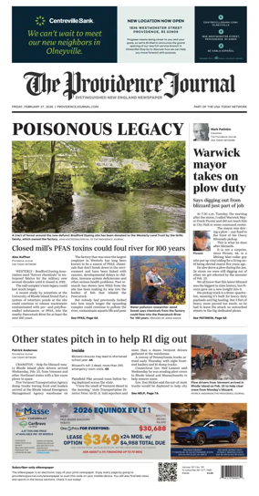 Cover of The Providence Journal