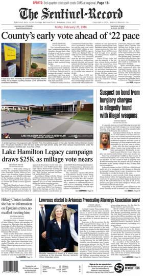 Cover of The Sentinel-Record