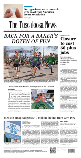 Cover of The Tuscaloosa News