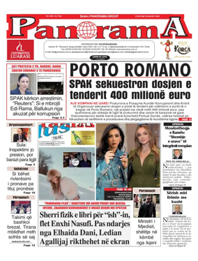 Cover of Panorama (Albania)