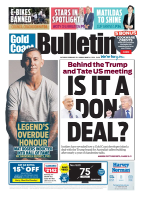 Cover of The Gold Coast Bulletin