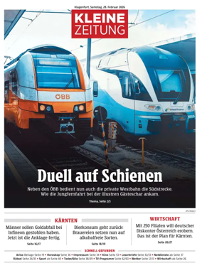 Cover of Kleine Zeitung Kaernten