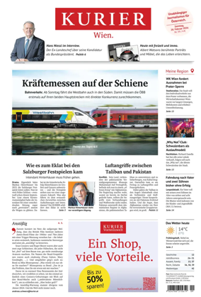 Cover of Kurier (Samstag)