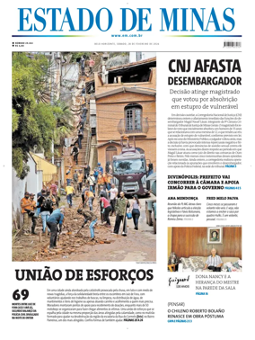 Cover of Estado de Minas (Brazil)