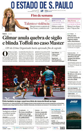 Cover of O Estado de S. Paulo