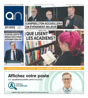 Cover of Acadie Nouvelle