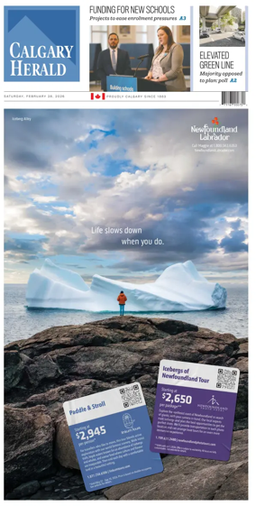 Cover of Calgary Herald