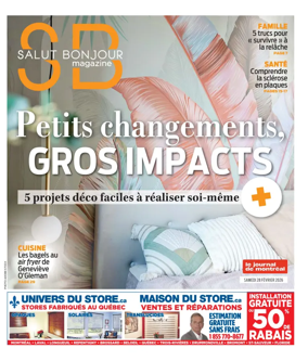 Cover of Le Journal de Montreal - Salut Bonjour Magazine
