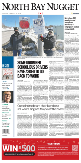 Cover of North Bay Nugget