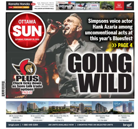 Cover of Ottawa Sun