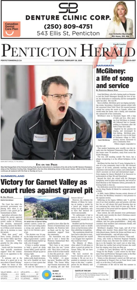 Cover of Penticton Herald