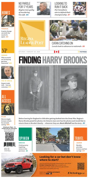 Cover of Regina Leader-Post