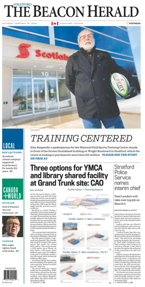 Cover of The Beacon Herald