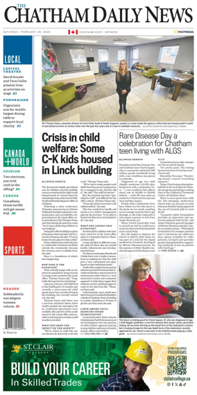 Cover of The Chatham Daily News