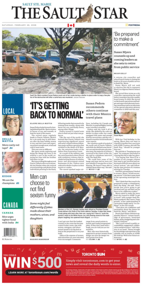 Cover of The Sault Star