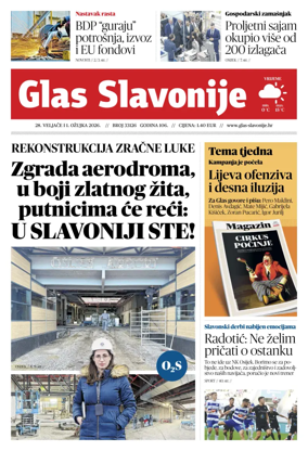 Cover of Glas Slavonije
