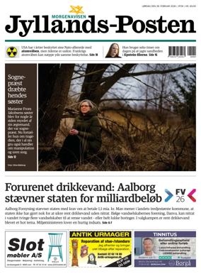 Cover of Jyllands-Posten