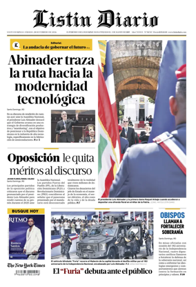 Cover of Listin Diario