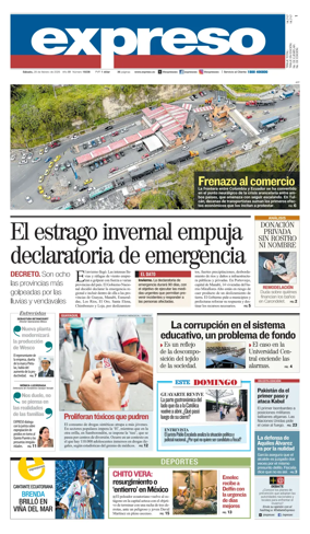 Cover of Diario Expreso