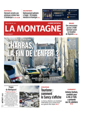 Cover of La Montagne (Clermont-Metropole)