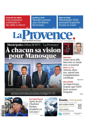 Cover of La Provence Alpes-de-Haute-Provence