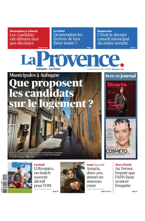 Cover of La Provence Aubagne-La Ciotat