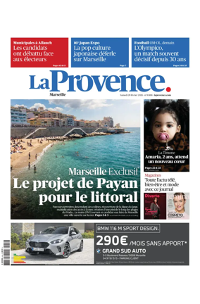 Cover of La Provence Marseille