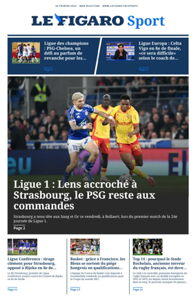 Cover of Le Figaro Sport