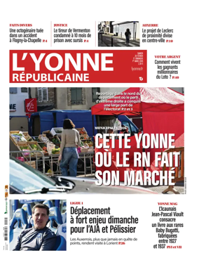 Cover of L'Yonne Republicaine