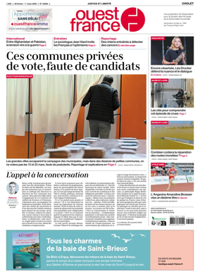 Cover of Ouest France (Cholet)