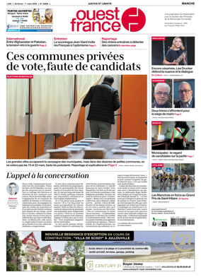 Cover of Ouest France (Manche)