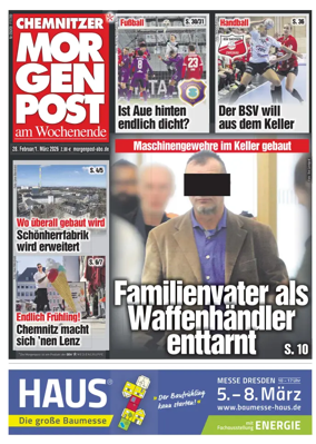 Cover of Chemnitzer Morgenpost