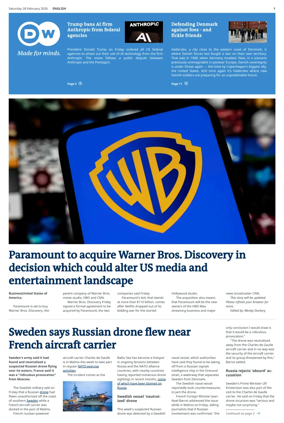 Cover of Deutsche Welle (English edition)