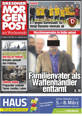 Cover of Dresdner Morgenpost