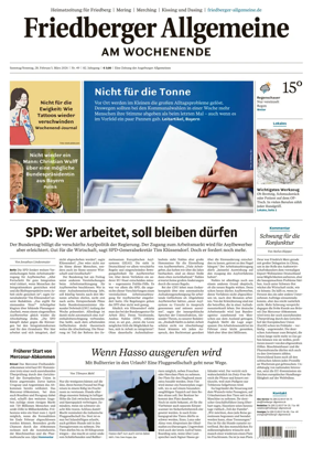 Cover of Friedberger Allgemeine