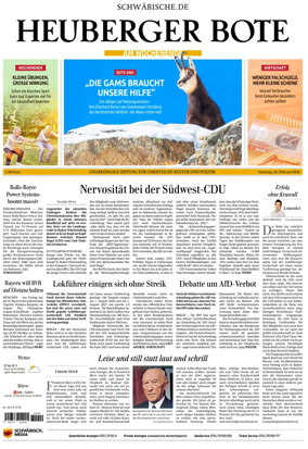 Cover of Heuberger Bote