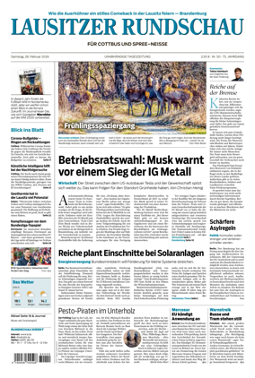 Cover of Lausitzer Rundschau