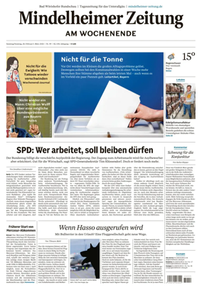 Cover of Mindelheimer Zeitung
