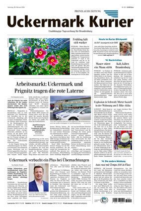 Cover of Prenzlauer Zeitung