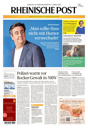 Cover of Rheinische Post Krefeld Kempen