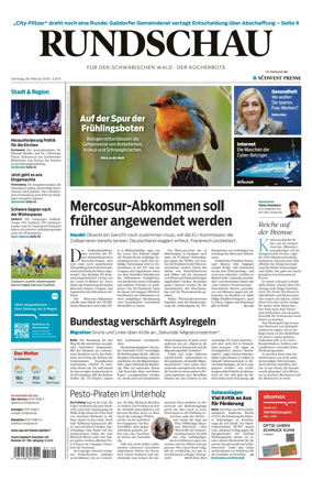 Cover of Rundschau fur den Schwabischen Wald – Der Kocherbote