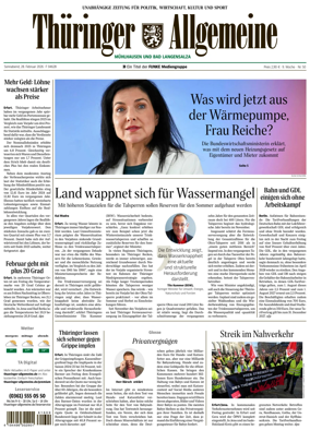 Cover of Thuringer Allgemeine (Bad Langensalza)