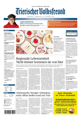 Cover of Trierischer Volksfreund