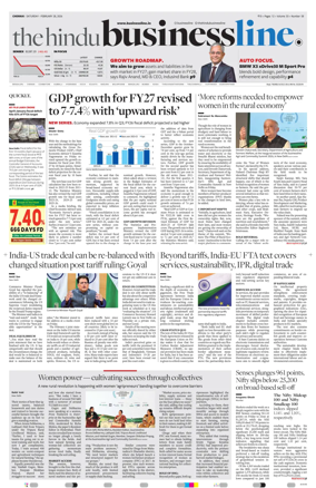 Cover of BusinessLine (Chennai)
