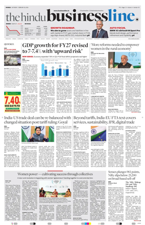 Cover of BusinessLine (Mumbai)