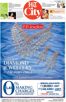 Cover of Hindustan Times (Chandigarh) - City