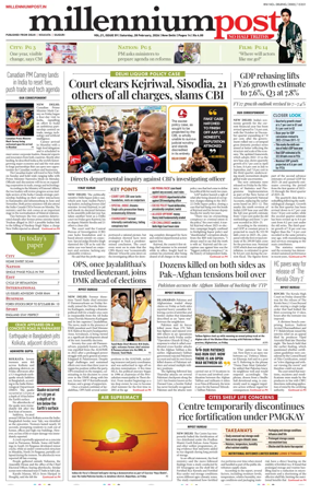 Cover of Millennium Post