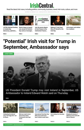 Cover of Irish Central