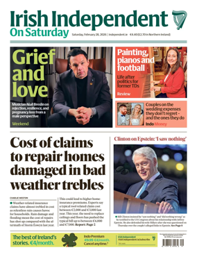 Cover of Irish Independent